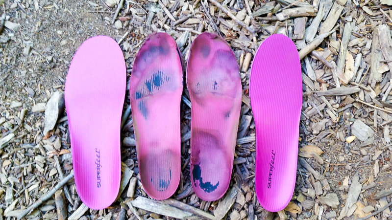 New insoles at 1,100 miles