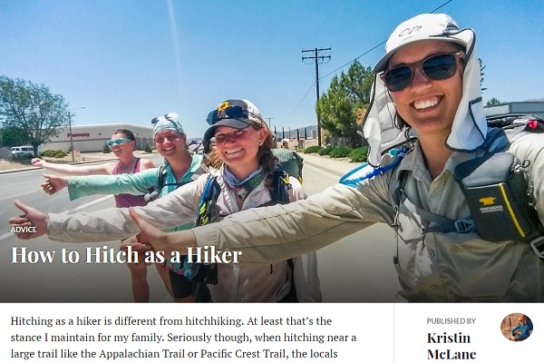 Love Her Wild, How to Hitch as a Hiker