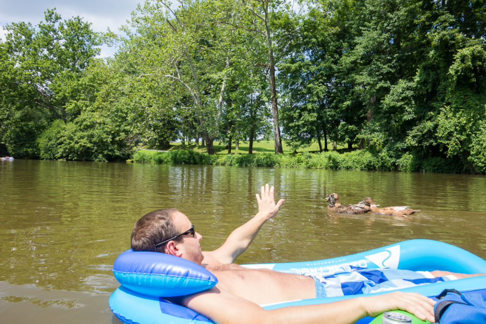 Tubing Brandywine Creek Wayfarer
